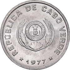 Coin, Cape Verde, 20 Centavos, 1977, AU(55-58), Aluminum, KM:15