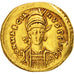 Coin, Marcian, Solidus, Constantinople, AU(50-53), Gold, RIC:510