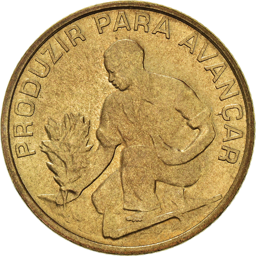 Coin, Cape Verde, 2-1/2 Escudos, 1982, AU(55-58), Nickel-Bronze, KM:18