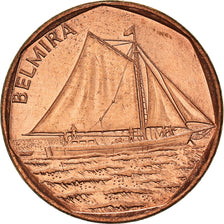 Coin, Cape Verde, 5 Escudos, 1994, MS(60-62), Copper Plated Steel, KM:36
