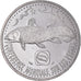 Münze, Komoren, 5 Francs, 1992, Paris, UNZ, Aluminium, KM:15
