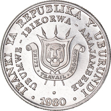 Monnaie, Burundi, 5 Francs, 1980, SUP, Aluminium, KM:20