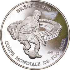 Coin, Chad, 1000 Francs, 2001, Paris, MS(63), Silver, KM:21