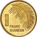 Moneda, Guinea, Franc, 1985, EBC, Latón recubierto de acero, KM:56