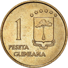 Coin, Equatorial Guinea, Peseta, 1969, AU(55-58), Aluminum-Bronze, KM:1