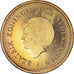 Coin, Netherlands Antilles, Beatrix, Gulden, 2002, MS(63), Aureate Steel, KM:37
