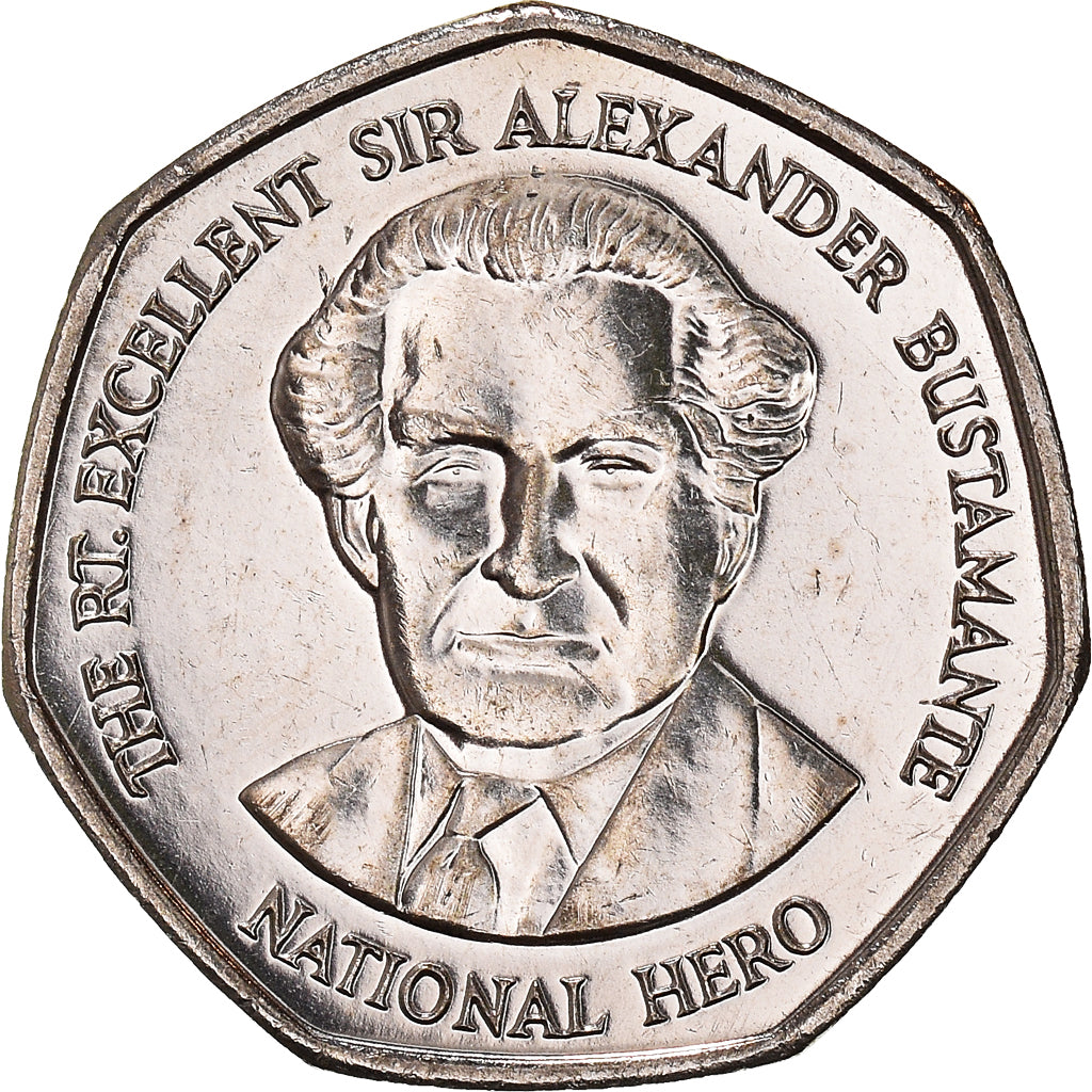 Coin, Jamaica, Elizabeth II, Dollar, 1996, British Royal Mint, MS(60-62), Nickel