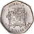Moeda, Jamaica, Elizabeth II, Dollar, 1996, British Royal Mint, MS(60-62), Aço