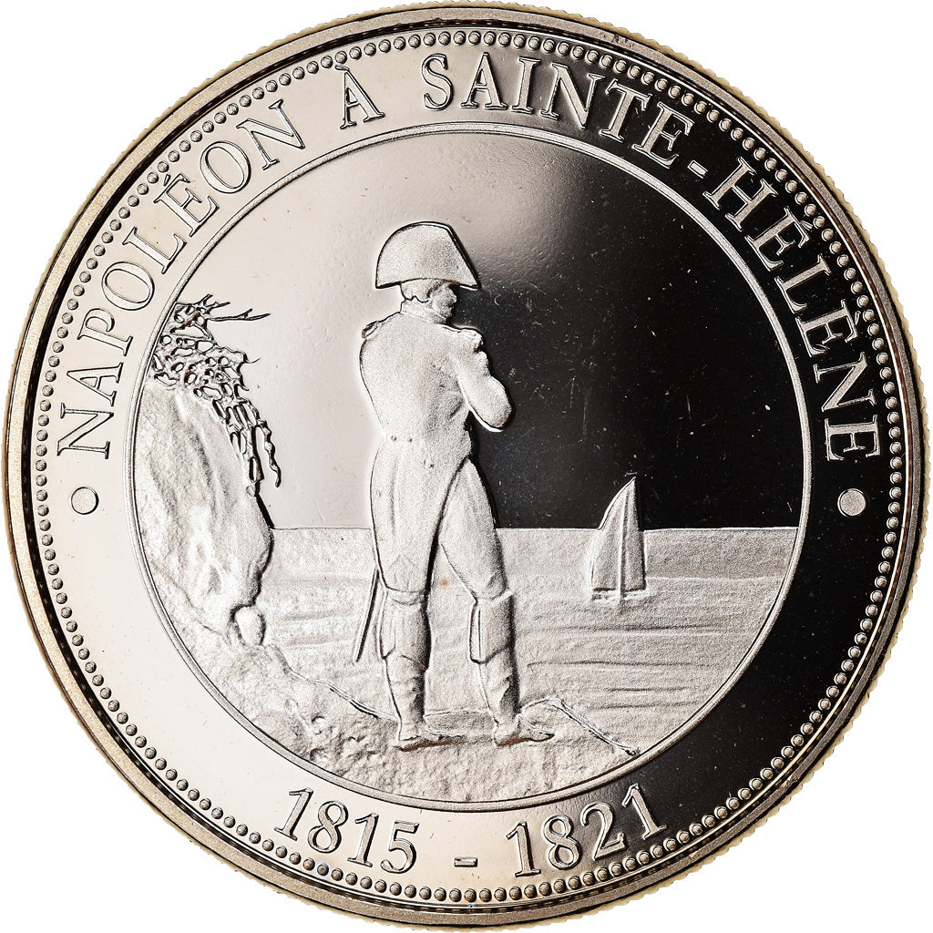 France, Medal, Napoléon à Sainte-Hélène, MS(65-70), Copper-nickel