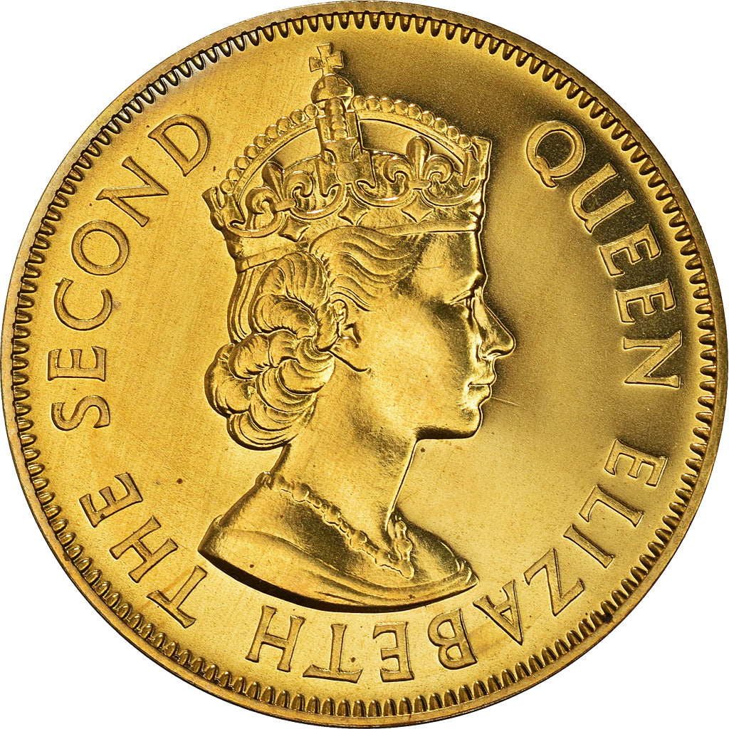 Münze, Jamaica, Elizabeth II, Penny, 1969, UNZ+, Copper-Nickel-Zinc, KM:42