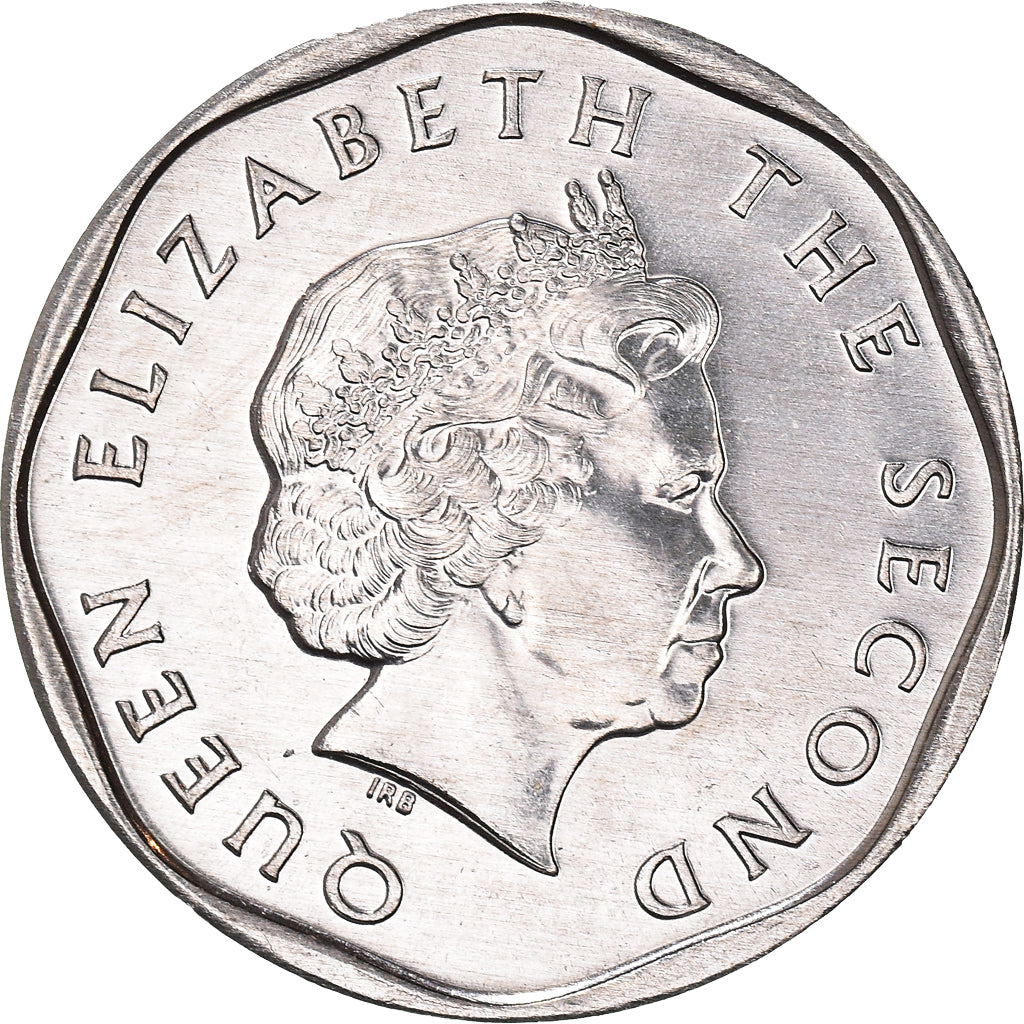 Coin, East Caribbean States, Elizabeth II, 5 Cents, 2002, British Royal Mint