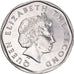 Coin, East Caribbean States, Elizabeth II, 5 Cents, 2002, British Royal Mint