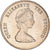 Moneda, Estados del Caribe Oriental , Elizabeth II, 25 Cents, 1981, EBC+, Cobre