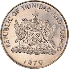 Coin, TRINIDAD & TOBAGO, 50 Cents, 1979, Franklin Mint, AU(55-58)
