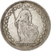Coin, Switzerland, 1/2 Franc, 1920, Bern, AU(50-53), Silver, KM:23