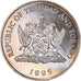 Coin, TRINIDAD & TOBAGO, Dollar, 1995, MS(60-62), Copper-nickel, KM:61