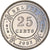 Moneda, Belice, 25 Cents, 2003, Franklin Mint, EBC, Cobre - níquel, KM:36