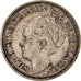 Moneda, Curaçao, 1/4 Gulden, 1947, Denver, BC+, Plata, KM:44