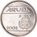 Moeda, Aruba, Beatrix, 5 Cents, 2002, Utrecht, AU(50-53), Aço Ligado a Níquel