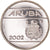 Moeda, Aruba, Beatrix, 10 Cents, 2002, Utrecht, AU(55-58), Aço Ligado a