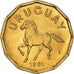 Coin, Uruguay, 10 Centesimos, 1981, Santiago, MS(65-70), Aluminum-Bronze, KM:66