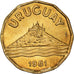 Coin, Uruguay, 20 Centesimos, 1981, Santiago, MS(64), Aluminum-Bronze, KM:67