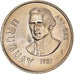 Moneda, Uruguay, 10 Nuevos Pesos, 1981, Santiago, SC+, Cobre - níquel, KM:79