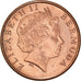 Coin, Bermuda, Elizabeth II, Cent, 2000, AU(50-53), Copper Plated Zinc, KM:107