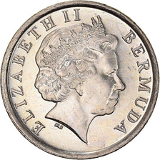 Coin, Bermuda, Elizabeth II, 10 Cents, 2000, AU(50-53), Copper-nickel, KM:109
