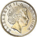 Moneta, Bermuda, Elizabeth II, Dollar, 2000, BB+, Nichel-ottone, KM:111