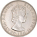 Coin, Bermuda, Elizabeth II, Crown, 1964, AU(50-53), Silver, KM:14