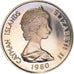 Moneta, Isole Cayman, Elizabeth II, 10 Cents, 1980, Franklin Mint, Proof, FDC