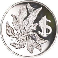 Coin, Cayman Islands, Elizabeth II, Dollar, 1980, Franklin Mint, Proof