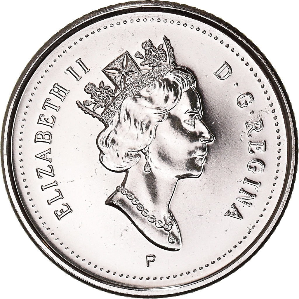 Coin, Canada, Elizabeth II, 10 Cents, 2001, Royal Canadian Mint, Ottawa