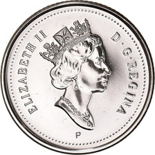 Coin, Canada, Elizabeth II, 10 Cents, 2001, Royal Canadian Mint, Ottawa