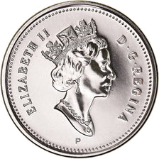 Coin, Canada, Elizabeth II, 25 Cents, 2001, Royal Canadian Mint, Ottawa