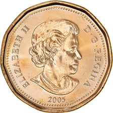 Coin, Canada, Elizabeth II, Dollar, 2005, Royal Canadian Mint, MS(60-62)