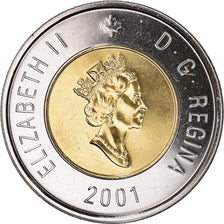 Monnaie, Canada, Elizabeth II, 2 Dollars, 2001, Royal Canadian Mint, Ottawa