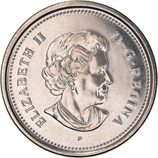 Coin, Canada, Elizabeth II, 25 Cents, 2004, Royal Canadian Mint, AU(55-58)