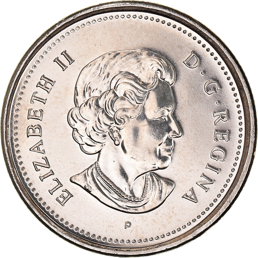 Coin, Canada, Elizabeth II, 25 Cents, 2004, Royal Canadian Mint, MS(60-62)