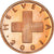 Monnaie, Suisse, Rappen, 2001, Bern, Proof / BE, FDC, Bronze, KM:46
