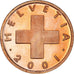 Coin, Switzerland, Rappen, 2001, Bern, Proof / BE, MS(65-70), Bronze, KM:46