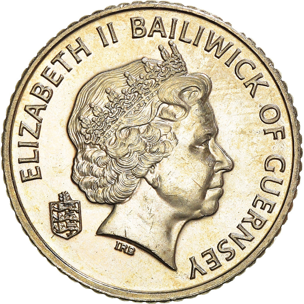 Coin, Guernsey, Elizabeth II, 5 Pence, 2003, British Royal Mint, AU(50-53)