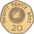 Moeda, Guernesey, Elizabeth II, 20 Pence, 2003, MS(60-62), Cobre-níquel, KM:90