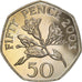 Coin, Guernsey, Elizabeth II, 50 Pence, 2003, British Royal Mint, AU(55-58)