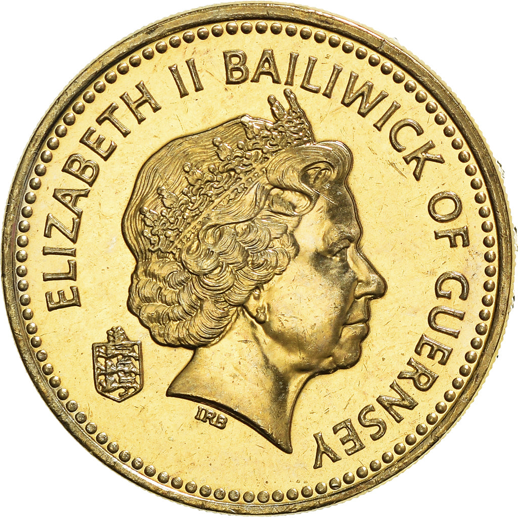 Coin, Guernsey, Elizabeth II, Pound, 2003, British Royal Mint, MS(60-62)