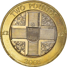 Coin, Guernsey, Elizabeth II, 2 Pounds, 2003, British Royal Mint, AU(50-53)