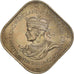 Coin, Guernsey, Elizabeth II, 10 Shilling, 1966, Heaton, AU(55-58)