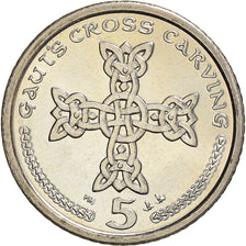 Coin, Isle of Man, Elizabeth II, 5 Pence, 2001, Pobjoy Mint, MS(60-62)