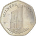Moneta, Isola di Man, Elizabeth II, 50 Pence, 2004, Pobjoy Mint, BB+